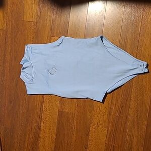 Baby phat rhinestone logo bodysuit